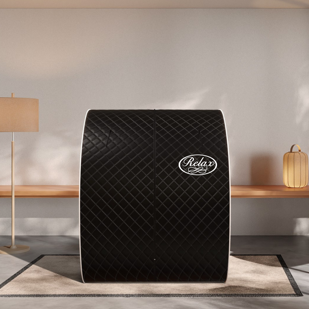 Black Pro Relax Portable Far Infrared Sauna