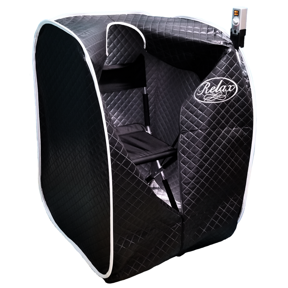 Black Pro Relax Portable Far Infrared Sauna