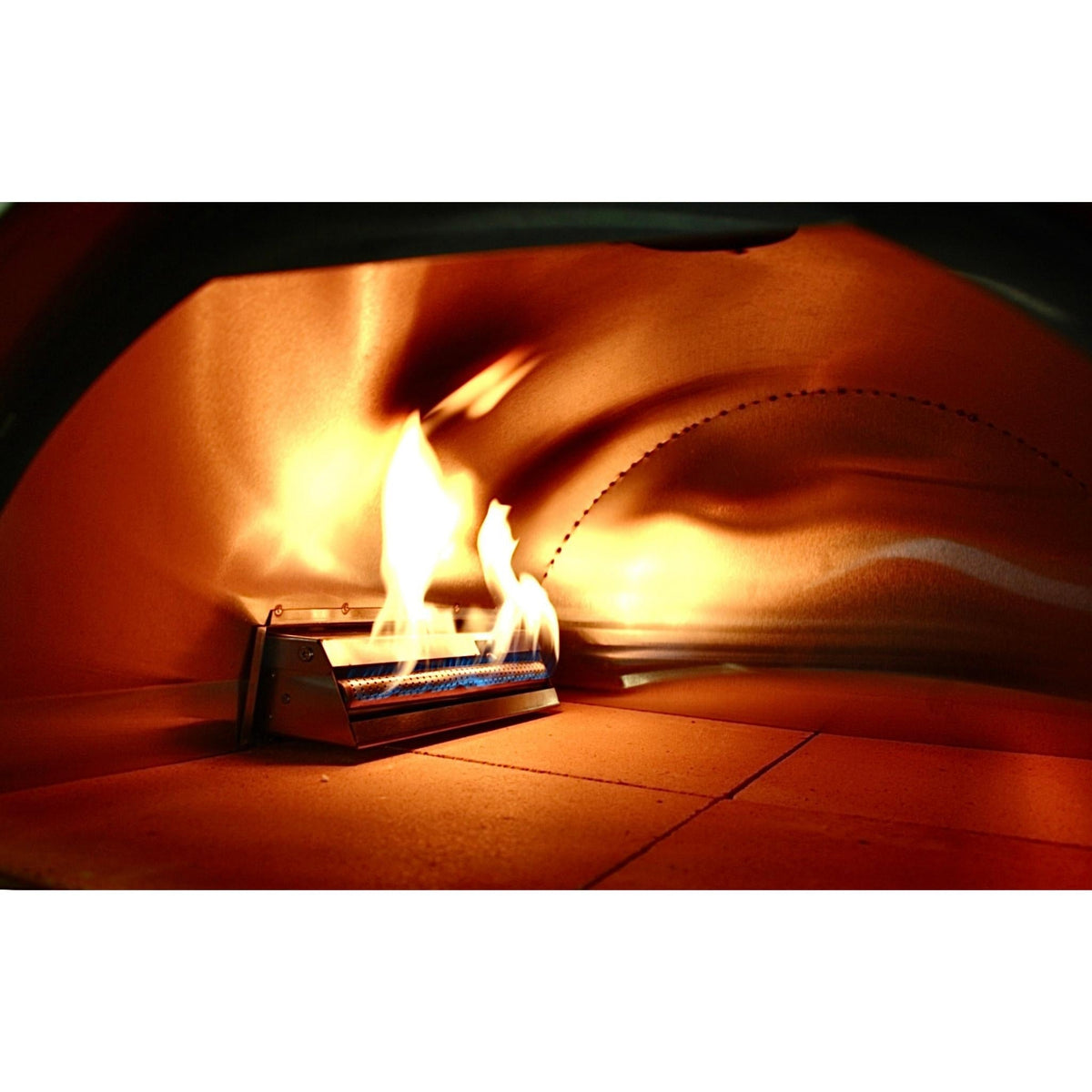 WPPO Traditional 25-Inch Dual-Fuel Pizza Oven with Gas Attachment, Wood and Gas Powered