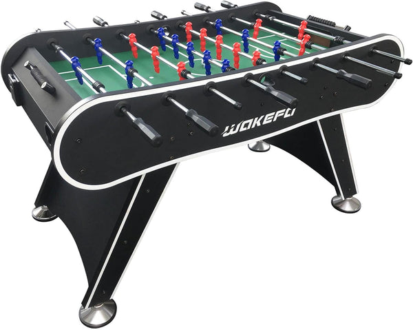 56-Inch Foosball Table with Chrome-Plated Rods, Score Counters and Drink Holders