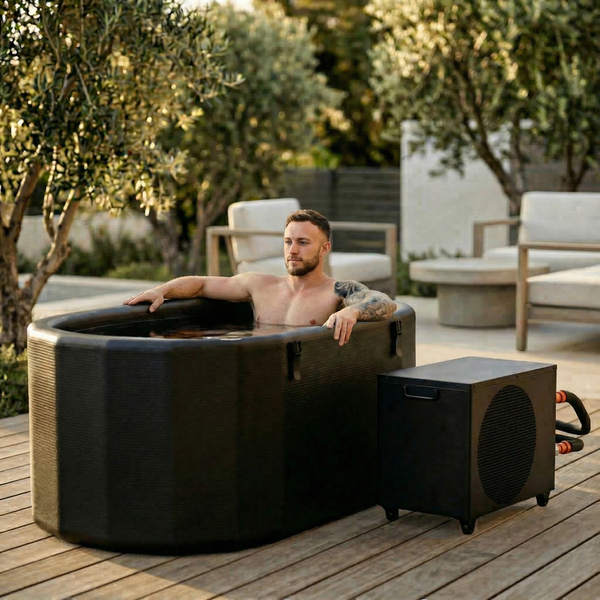 XXL Inflatable Cold Plunge Tub, 216-Gallon Capacity, Chiller Compatible