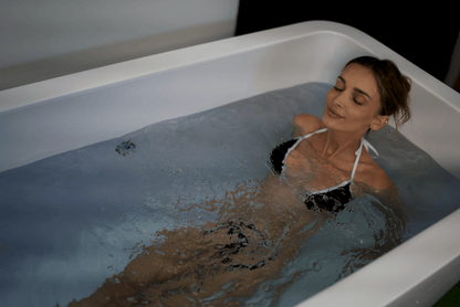X Tub Acrylic Cold Plunge System with LUX 1.5 HP Chiller and Filtration