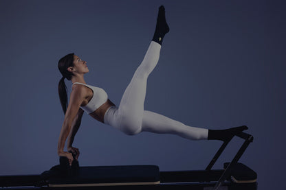 Luraush Pilates Reformer with Adjustable Headrest, Jump Board &amp; Accessories
